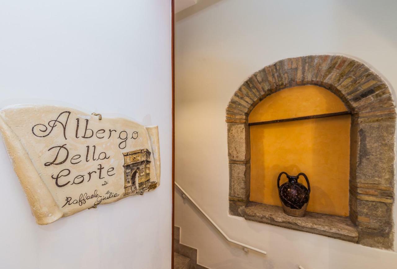 Albergo Della Corte Benevento Dış mekan fotoğraf
